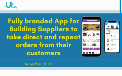 Fully branded App for Building Suppliers to take direct and repeat orders from their customers 