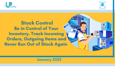 Be in control of your Stock and Inventory by tracking consumption and orders