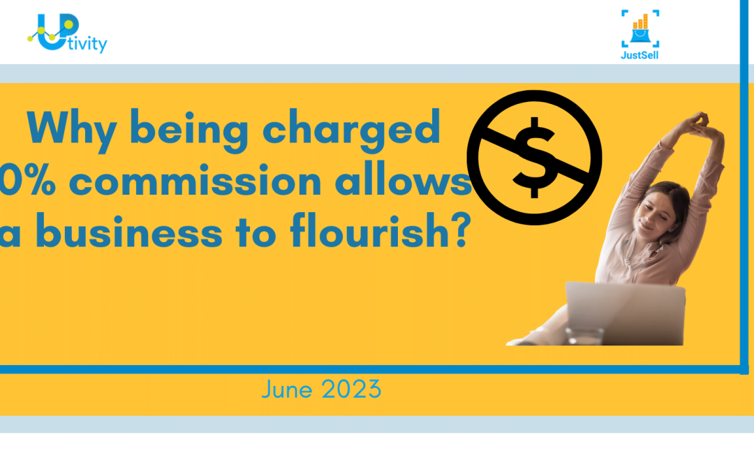Why being charged 0% commission allows a business to flourish