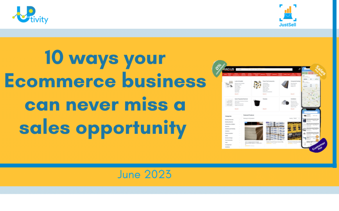 10 ways your Ecommerce business can never misses a sales opportunity