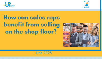 “How can a sales rep benefit from selling on the shop floor?”