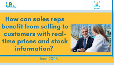 How can our Sales Rep app help sales?   By showing real-time prices and stock?