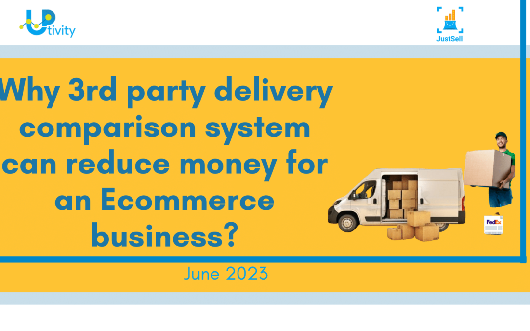 Why 3rd party delivery comparison system can reduce money wasted for an Ecommerce business