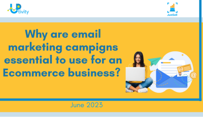 “Why are email marketing campaigns essential to use for an Ecommerce business”