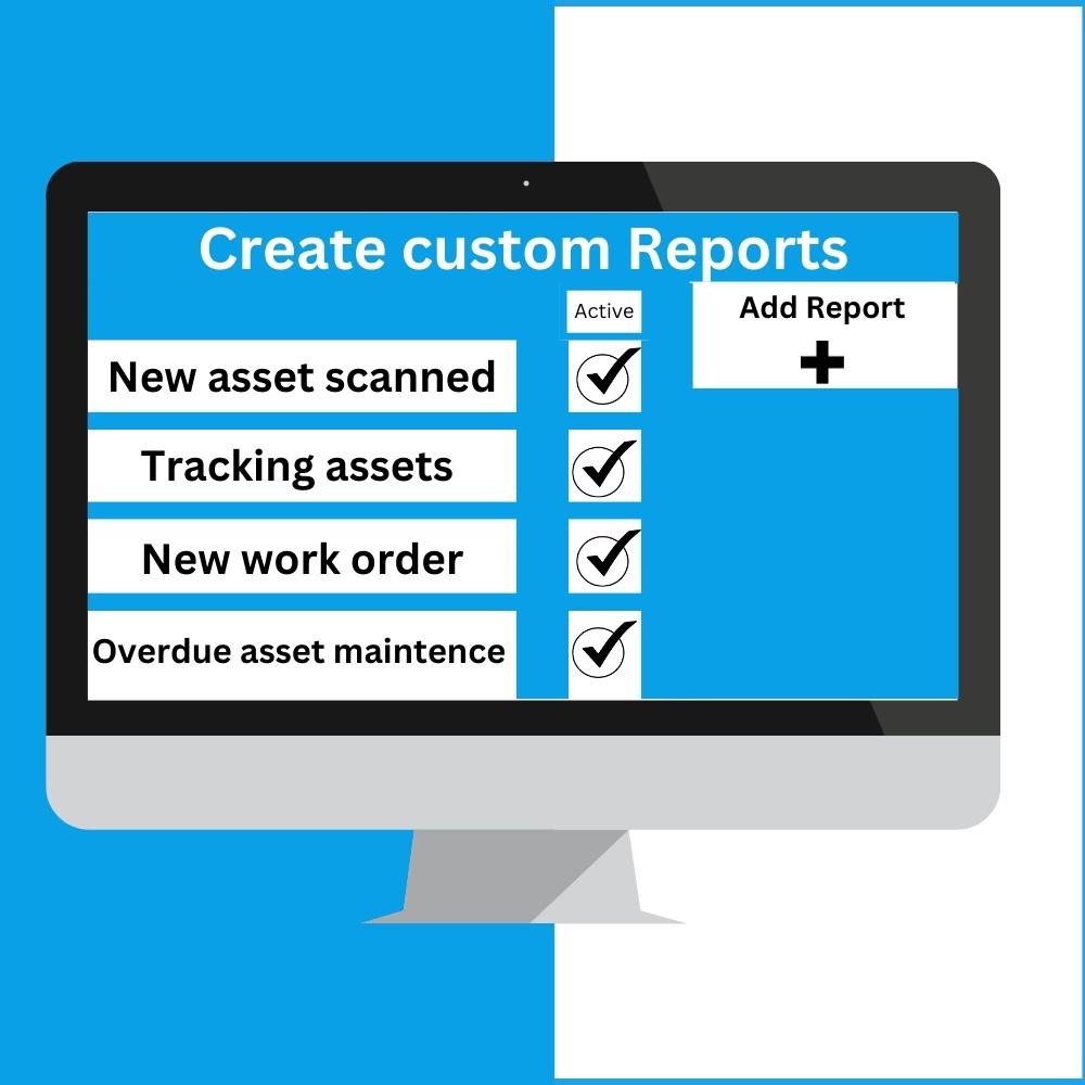 Create customisable reports to fit any situation 