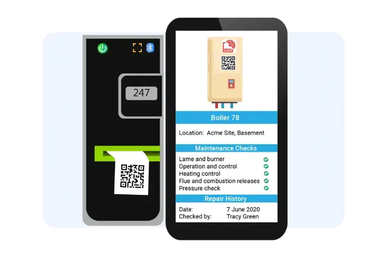 Print your own QR codes and RFID tags with Asset Management Software