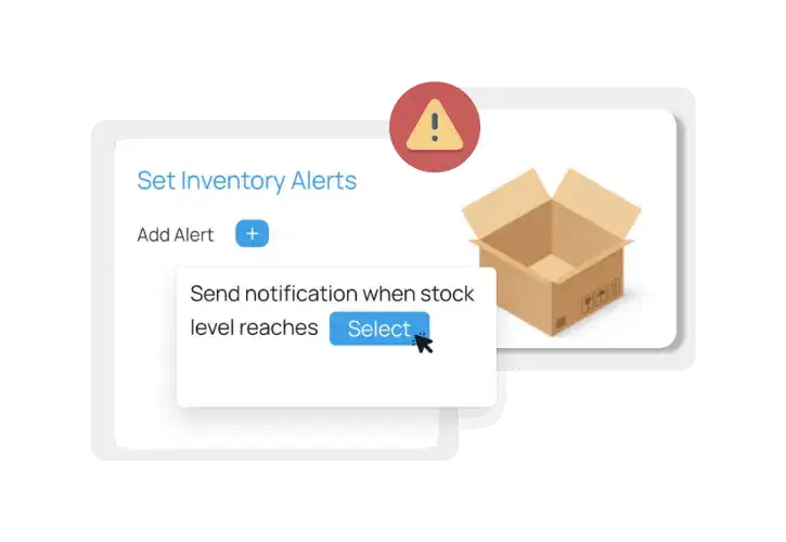 Set Inventory Alerts 