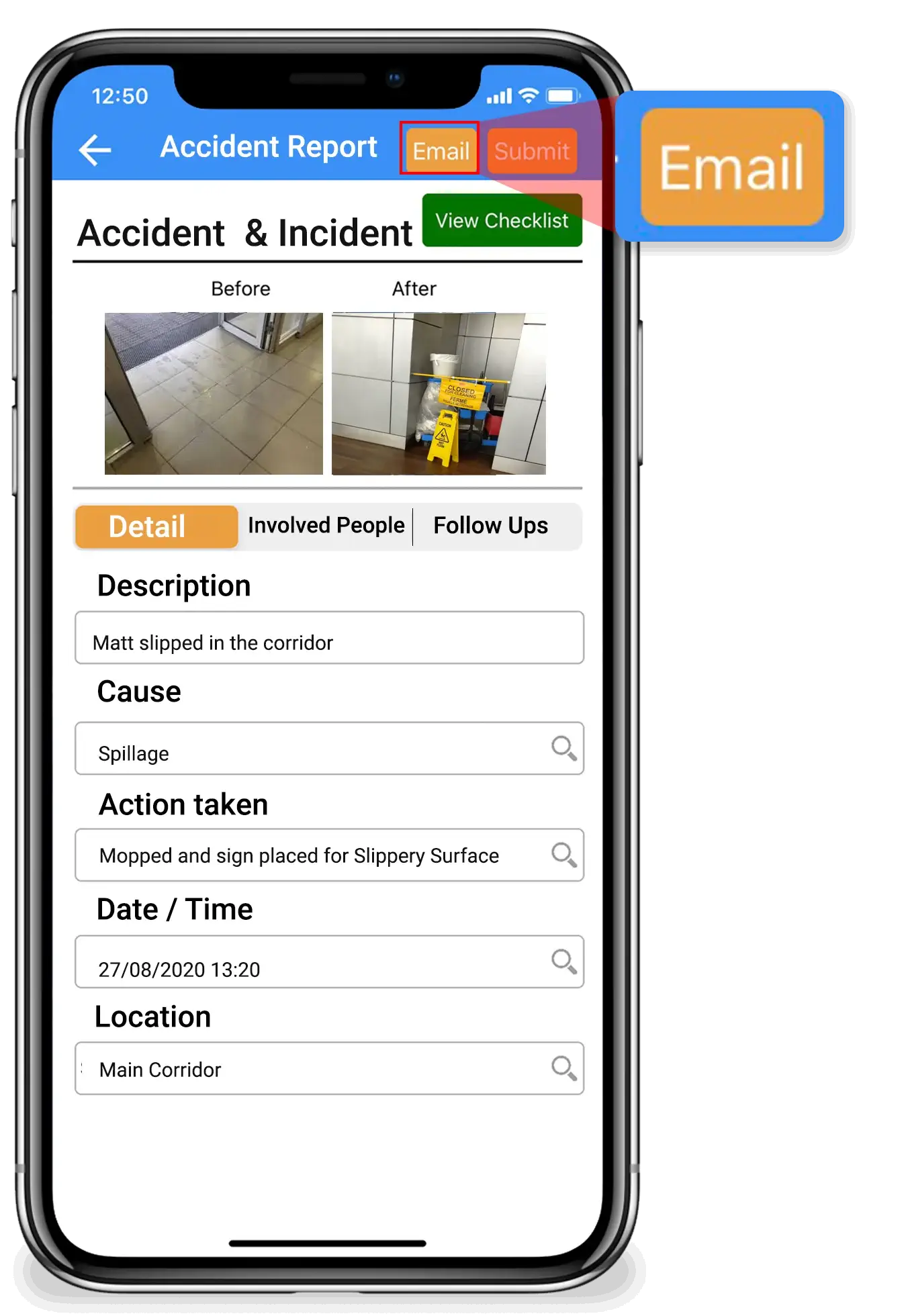 Accident and Incident Report