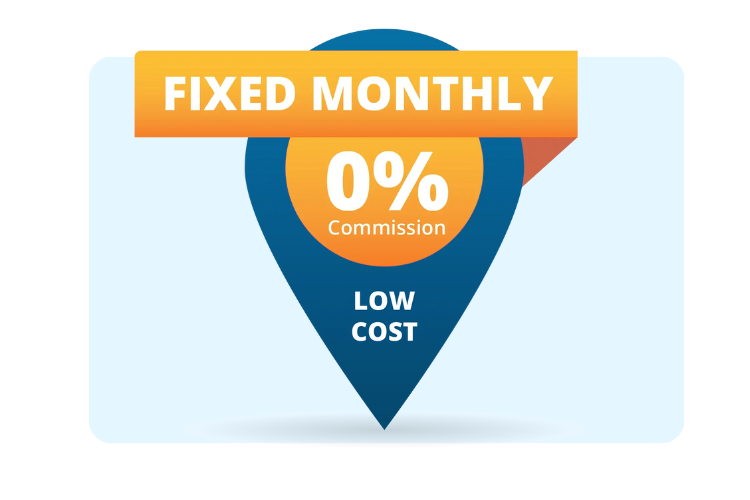 0% Commission with Rental System