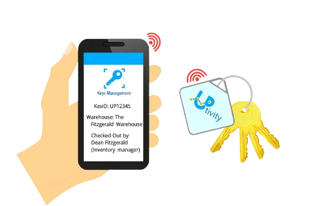 Track keys locations using key tagging system