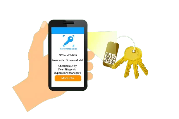 check-ins and outs using our key tracking system