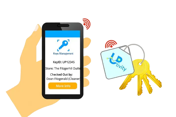 Track keys locations using key tagging system