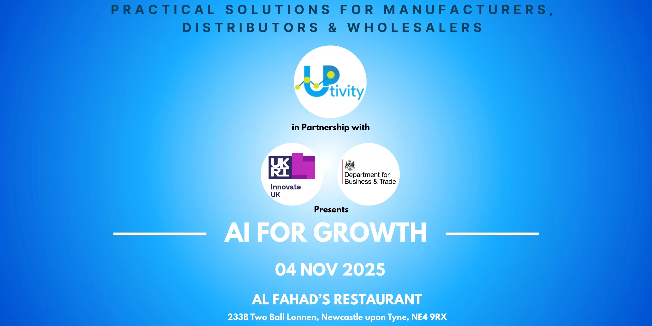 AI for Growth Event by Uptivity