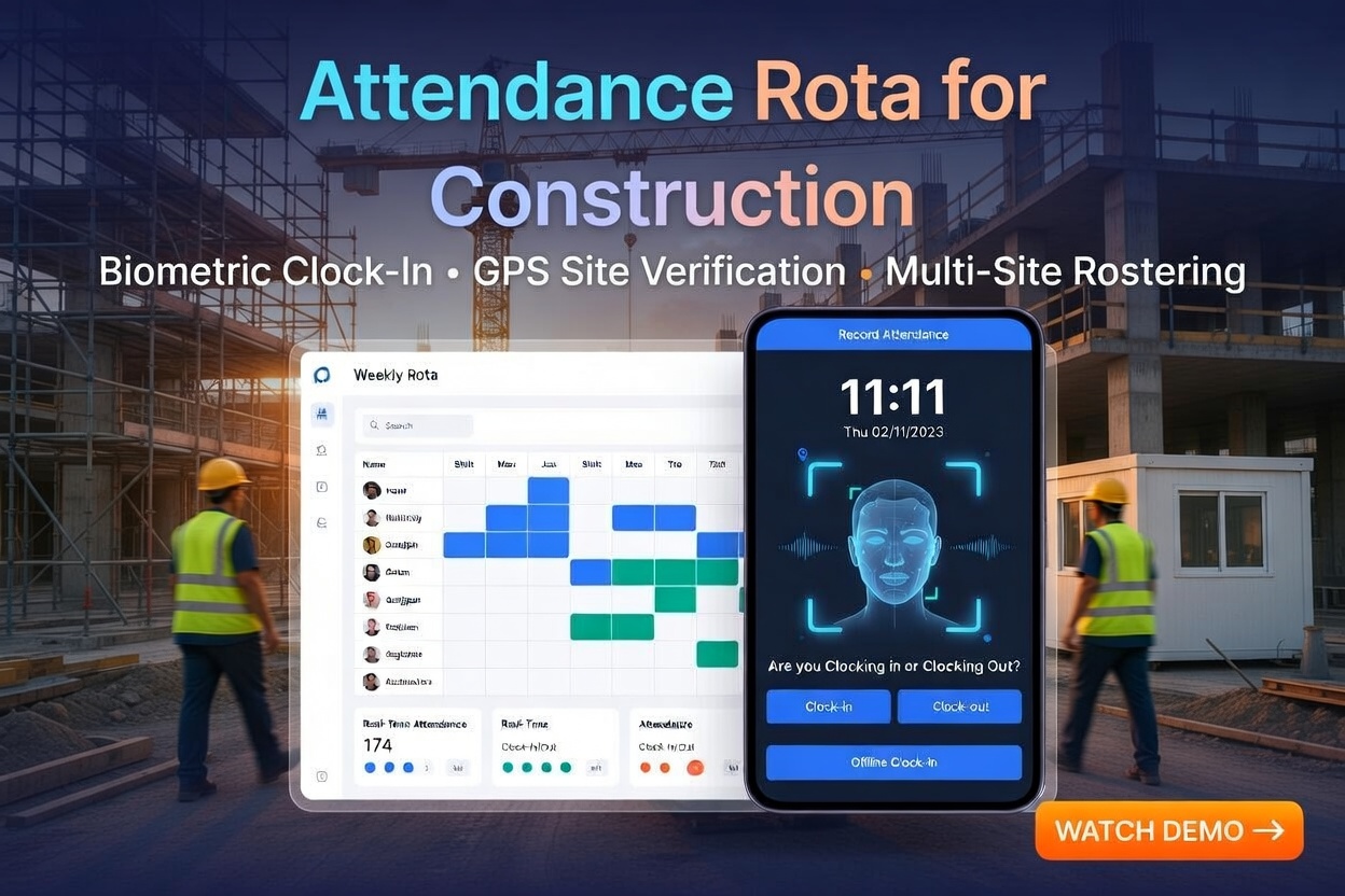 Construction Time Tracking & Workforce Management