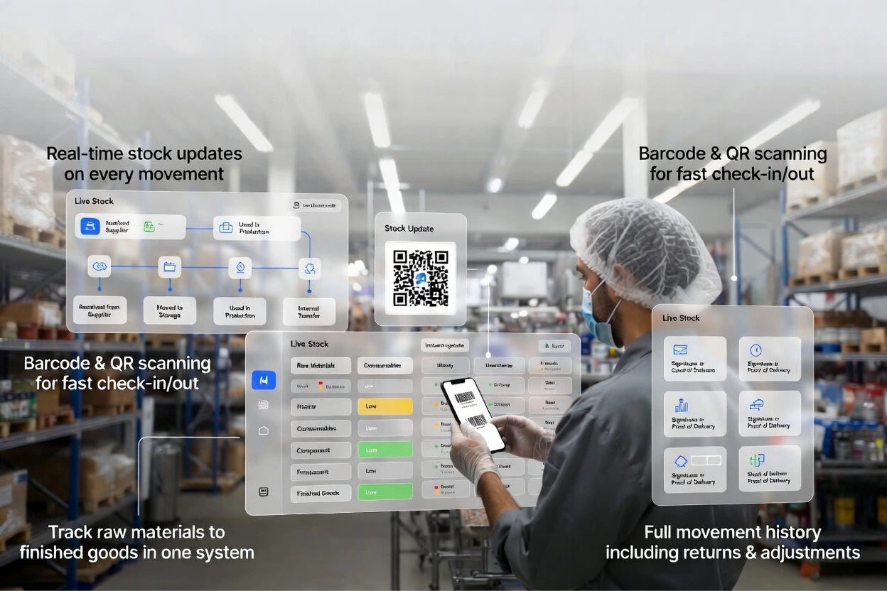 Invntry Plus - Manufacturing Inventory Management System